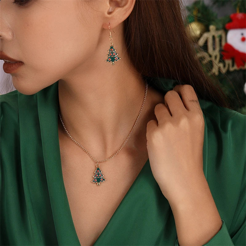 Christmas Jewelry Set – Festive Sparkle for the Season!