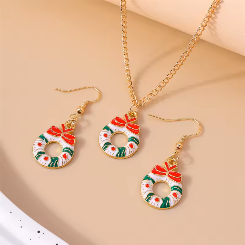 Christmas Jewelry Set – Festive Sparkle for the Season!