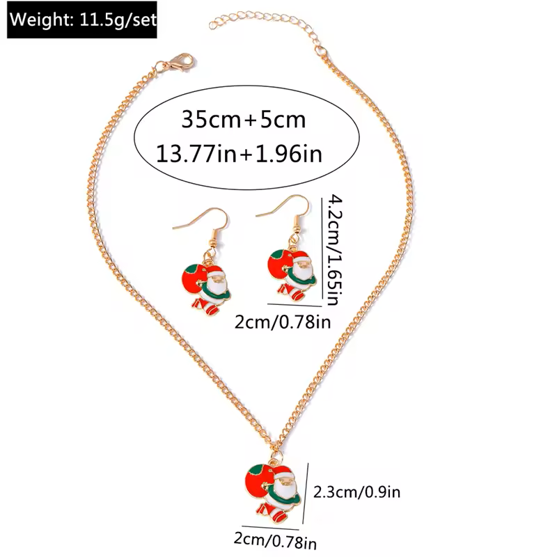 Christmas Jewelry Set – Festive Sparkle for the Season!