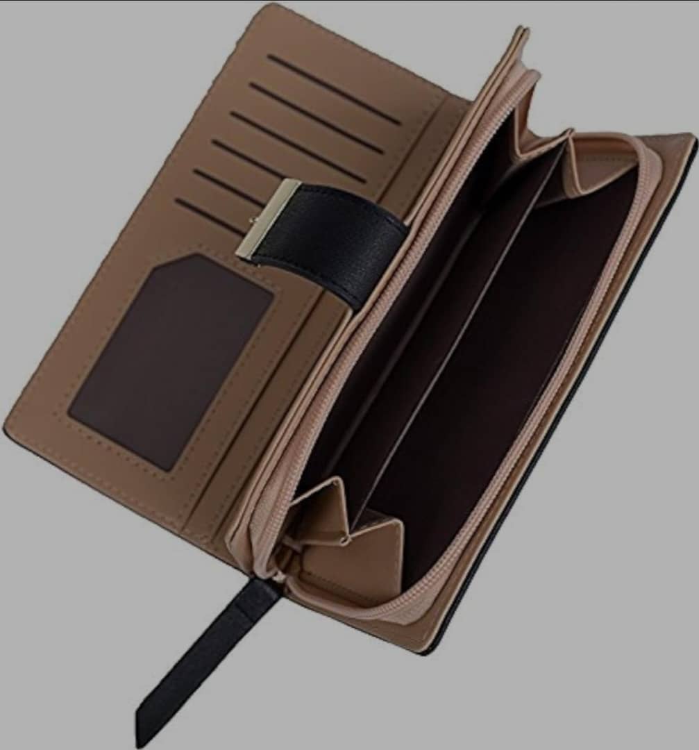 Leaf Design Wallet for Women