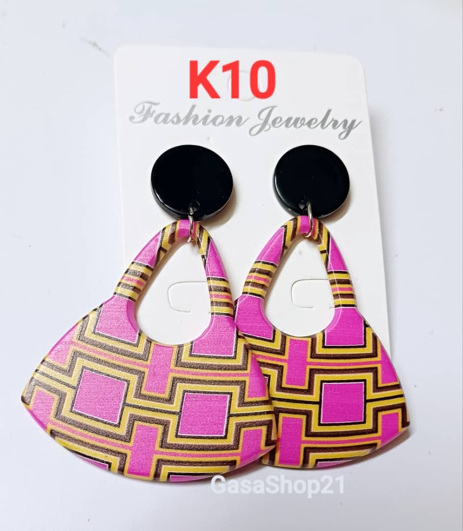 Bilum Statement Earrings