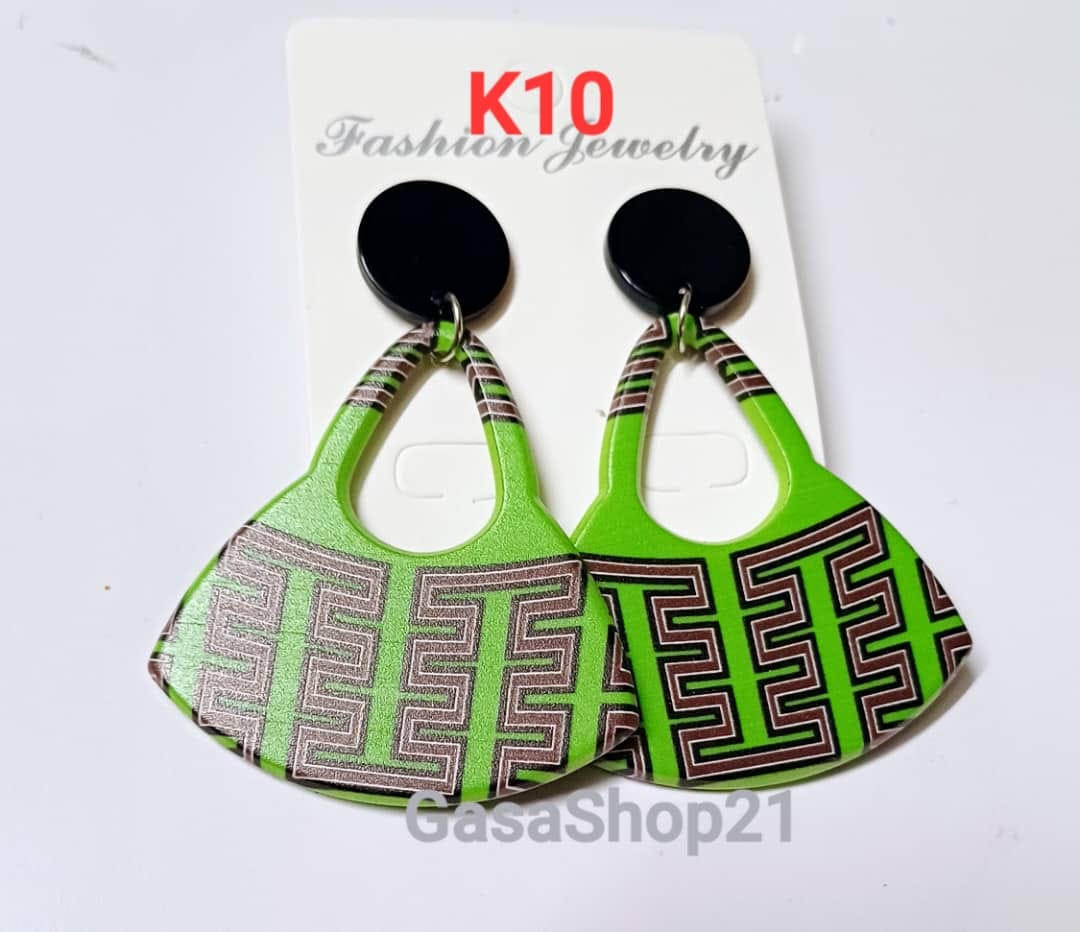 Bilum Statement Earrings