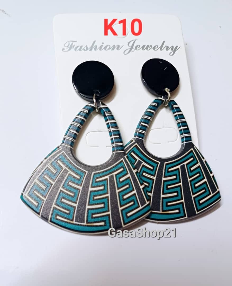 Bilum Statement Earrings