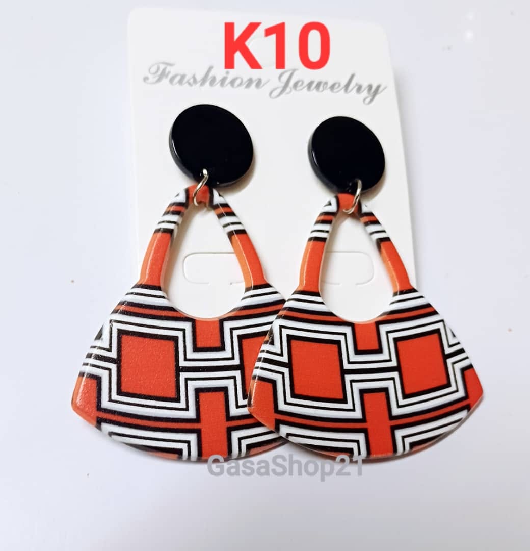 Bilum Statement Earrings