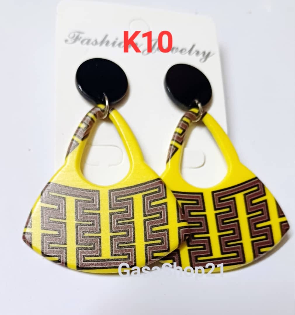 Bilum Statement Earrings
