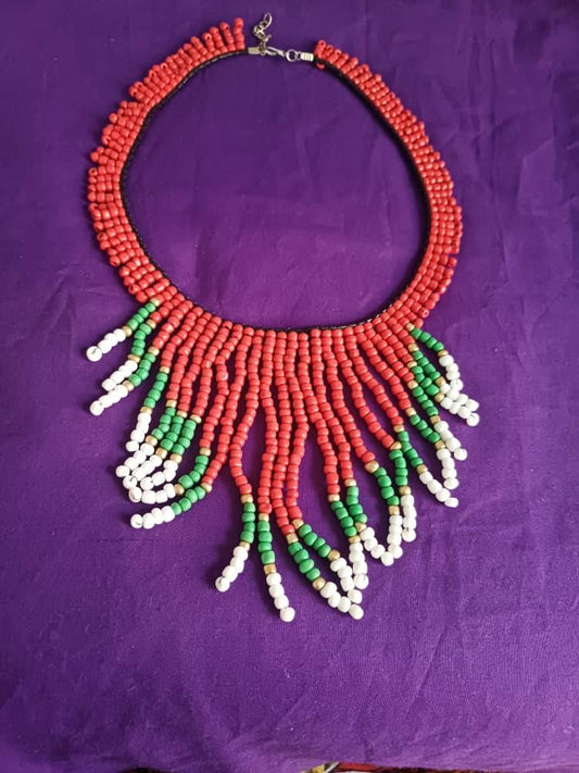 Beaded Fringe Neklaces