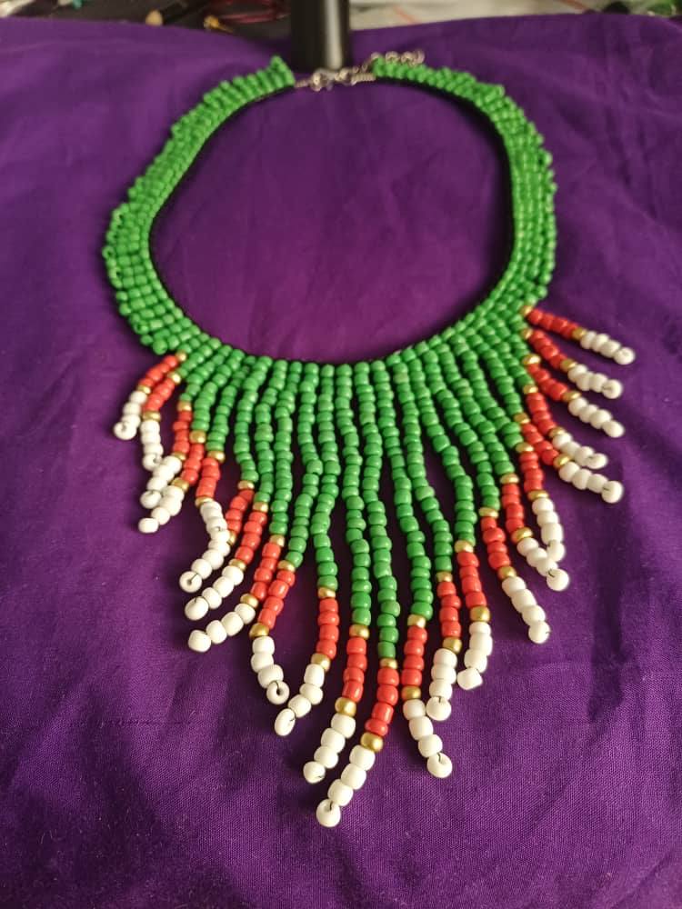Beaded Fringe Neklaces