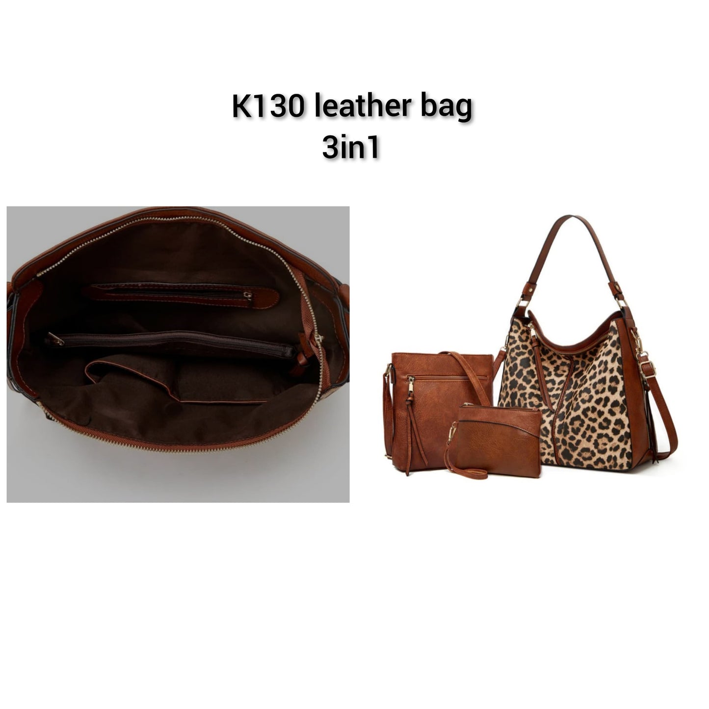 3 in 1 Office Leather Bags