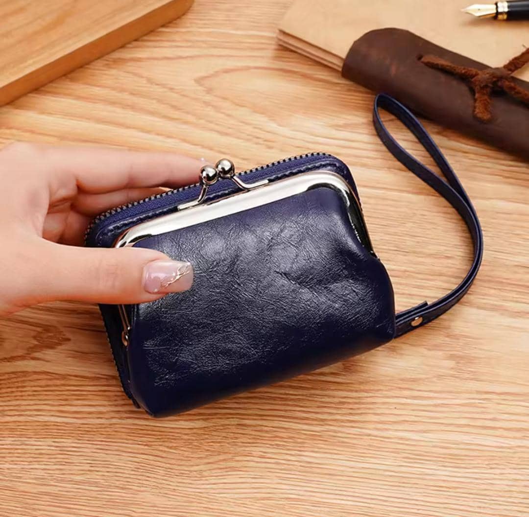 2 in 1 Mini Wallet Coin Purse & Card Holder