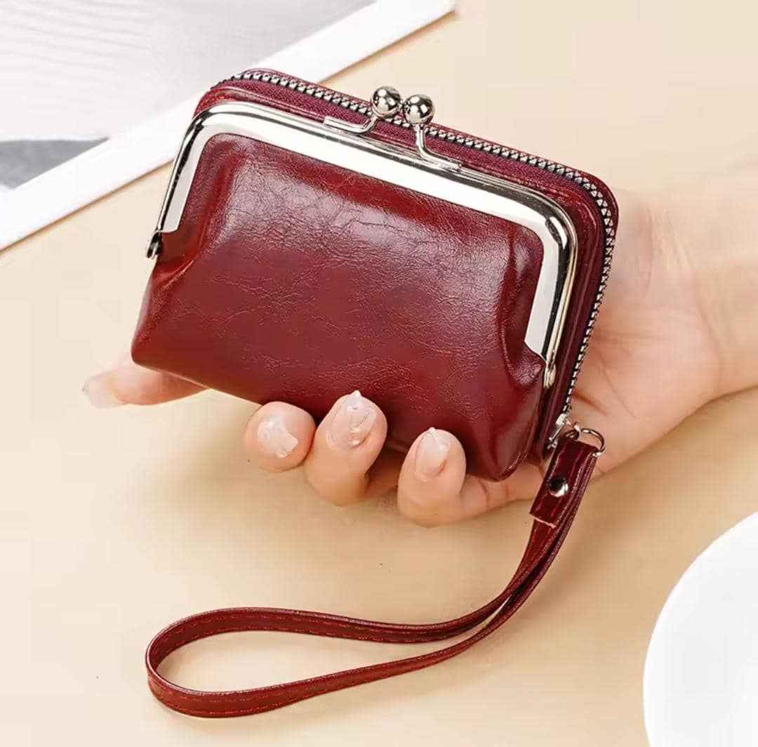 2 in 1 Mini Wallet Coin Purse & Card Holder