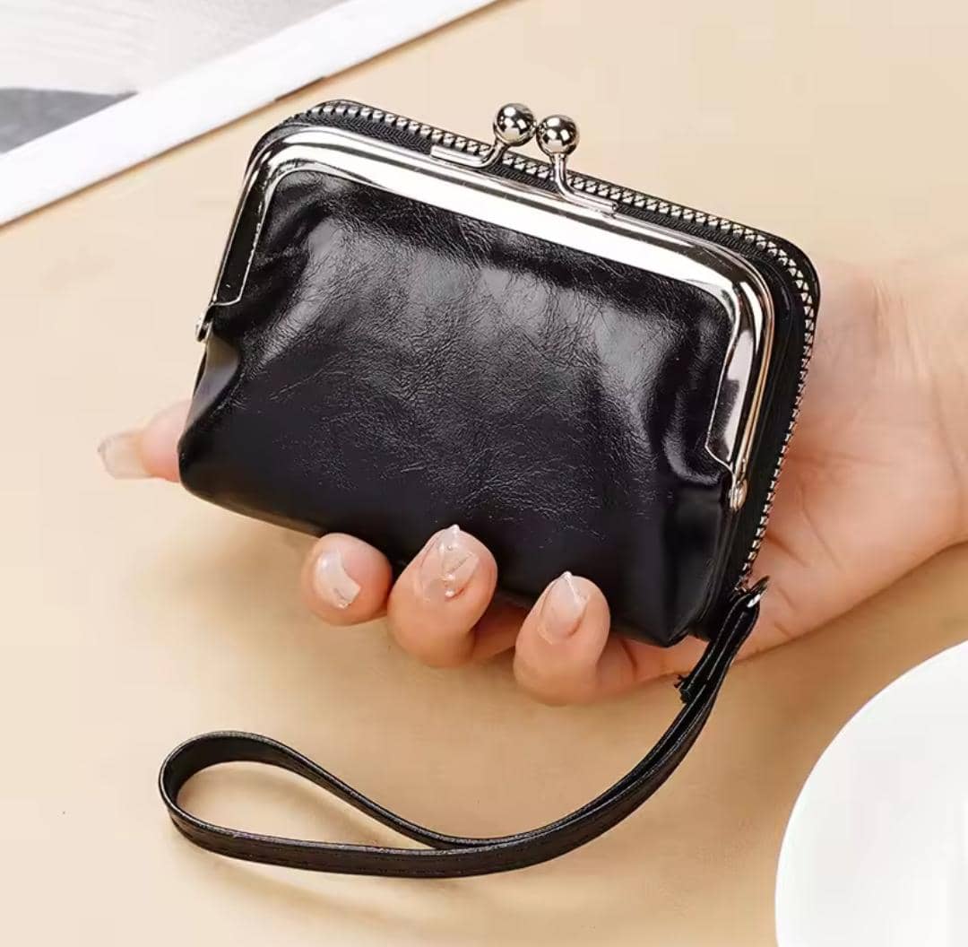 2 in 1 Mini Wallet Coin Purse & Card Holder