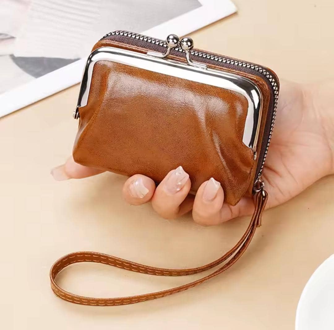 2 in 1 Mini Wallet Coin Purse & Card Holder