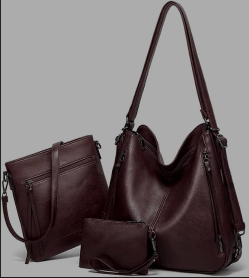 3 in 1 Office Leather Bags